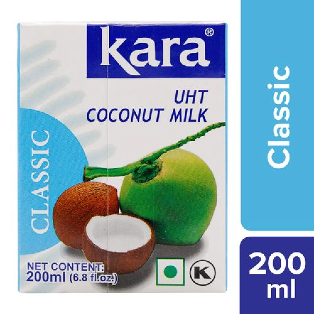 Kara Coconut Milk - UHT Classic, 200 ml Carton-1.webp